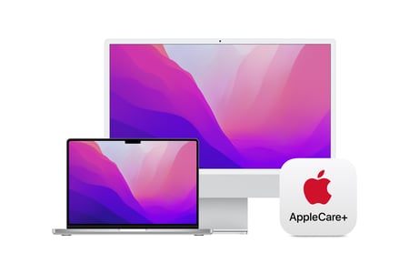 Mac, iMac and AppleCare+ badge