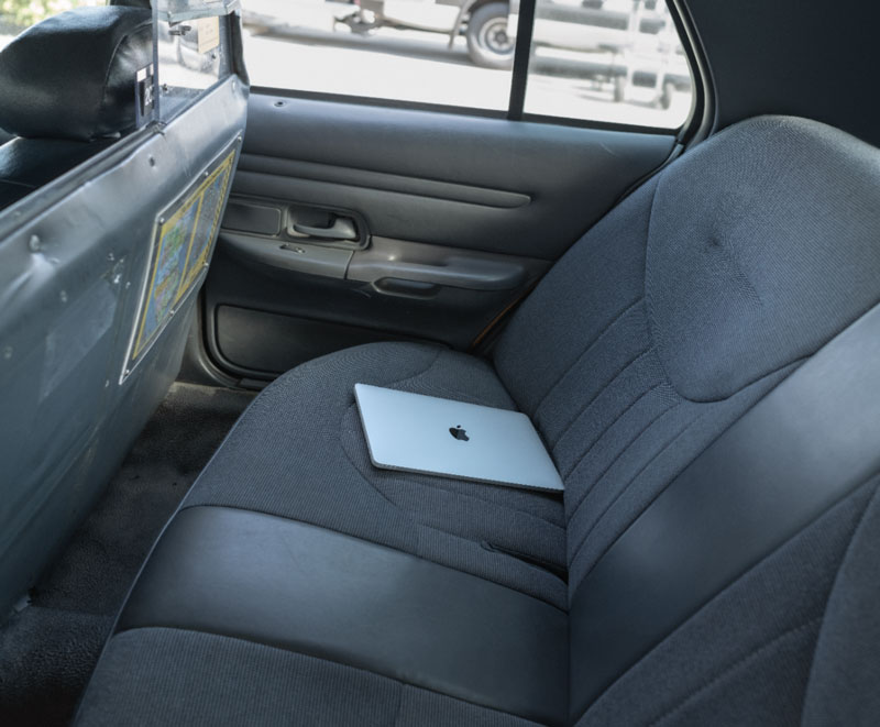 MacBook left in a cab