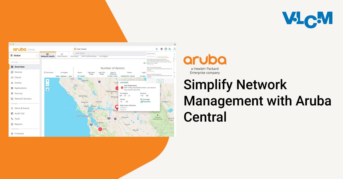Aruba Central for Cloud-Managed Networking