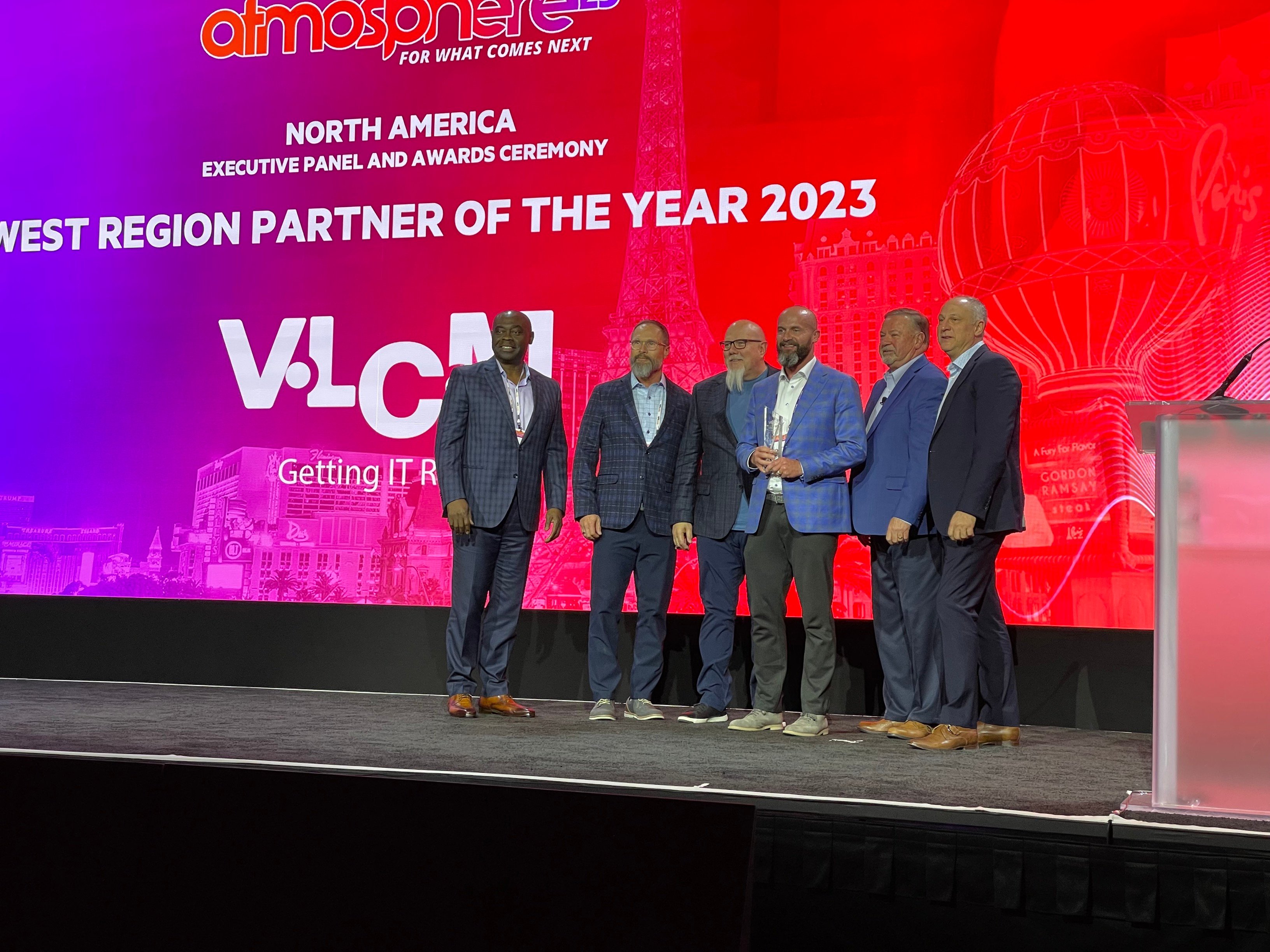 Aruba Networks 2023 West Region Partner of the Year Logo