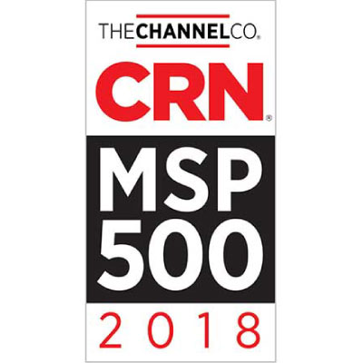 CRN 2018 Managed Service Provider - Security 100 Logo