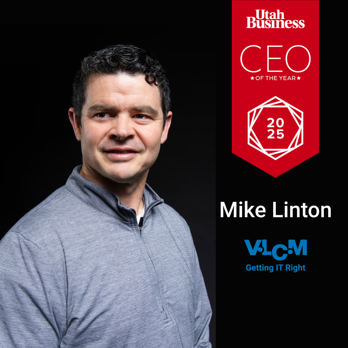 Utah Business CEO of the Year: Mike Linton Logo