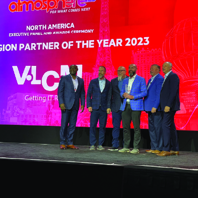 Aruba Networks 2023 West Region Partner of the Year Logo