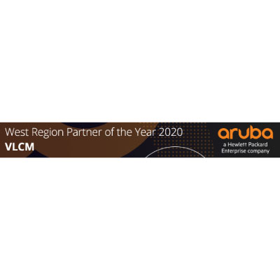 Aruba Networks 2020 West Region Partner of the Year  Logo