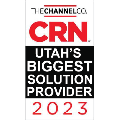 CRN 2023 Utah's Biggest Solution Provider Logo