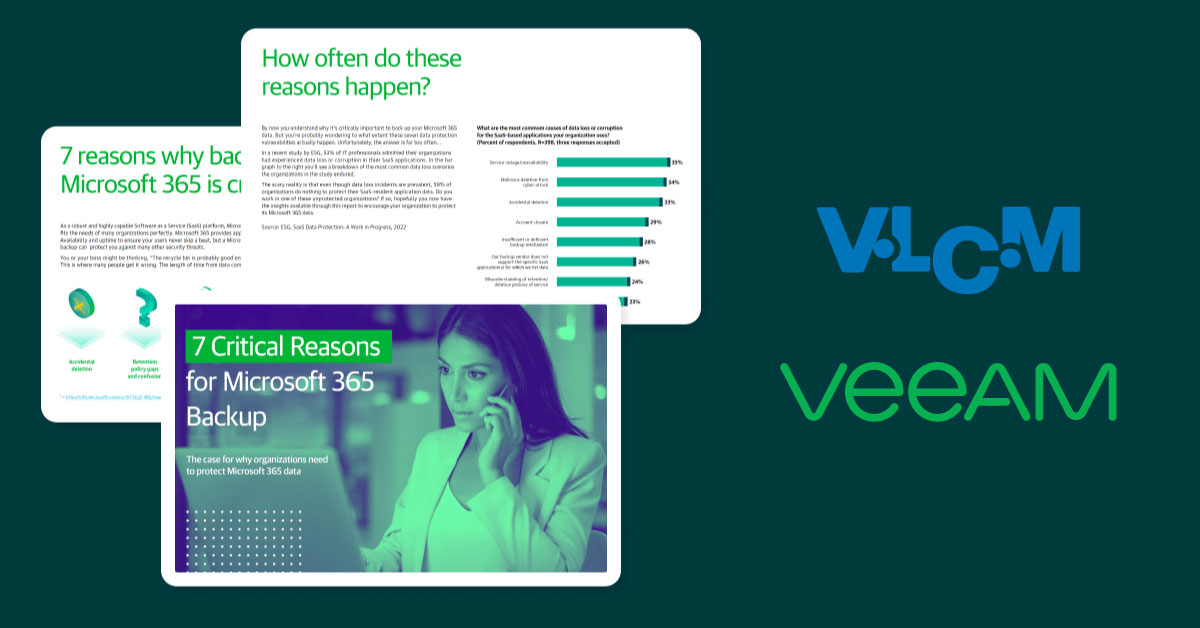 7 Reasons for Microsoft 365 Backup | Protect Your Data with Veeam